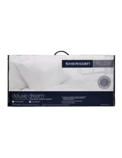 Deluxe Dream Polyester Pillow In White