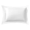 Lanham Silk Tailored Pillowcase In Snow
