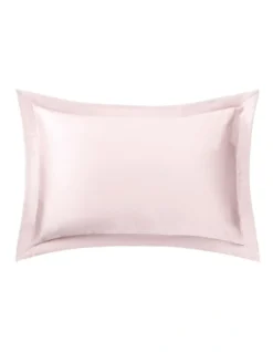 Lanham Silk Tailored Pillowcase In Shell