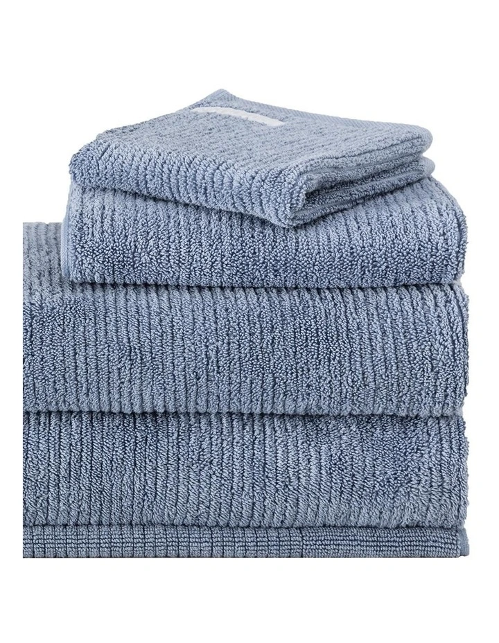 Living Textures Towel Range In Orient Blue 2 Living Textures Towel Range In Orient Blue - Image 2