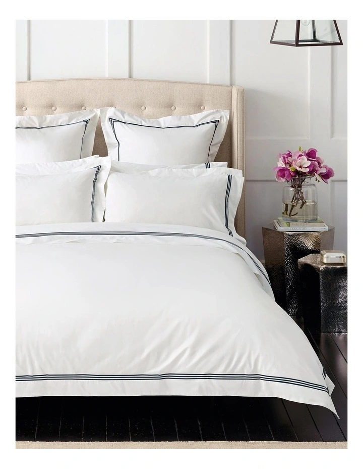 Palais Bed Linen Range In Midnight 1 Palais Bed Linen Range In Midnight