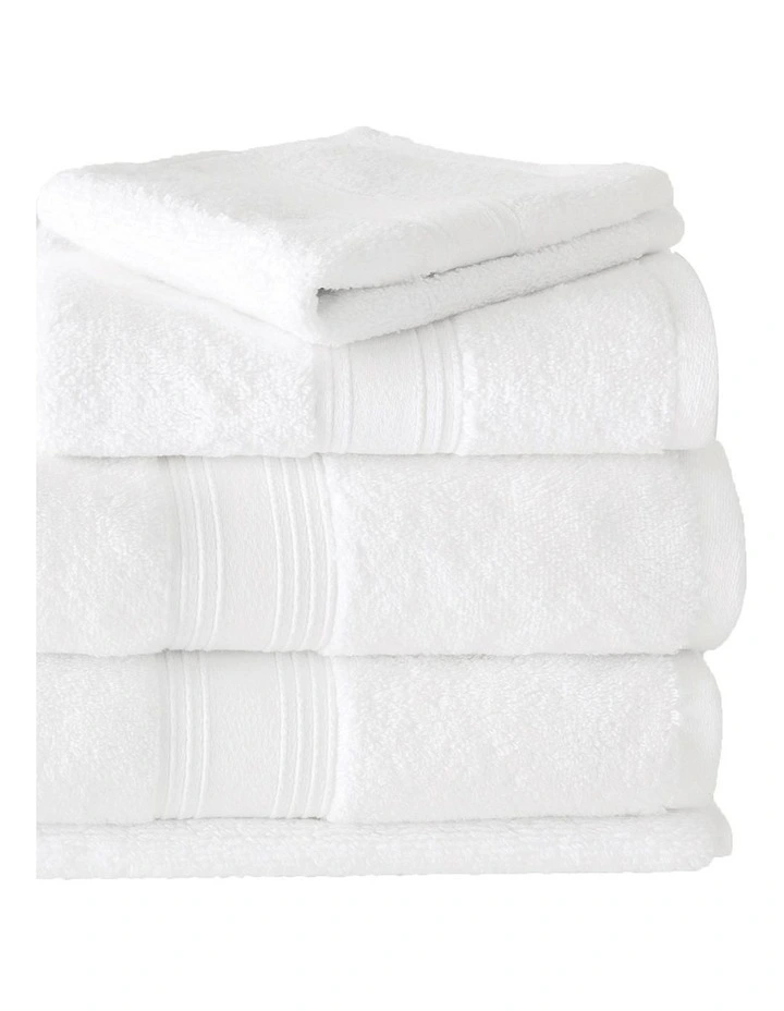 Quick Dry Luxury Towel Range In White 2 Quick Dry Luxury Towel Range In White - Image 2