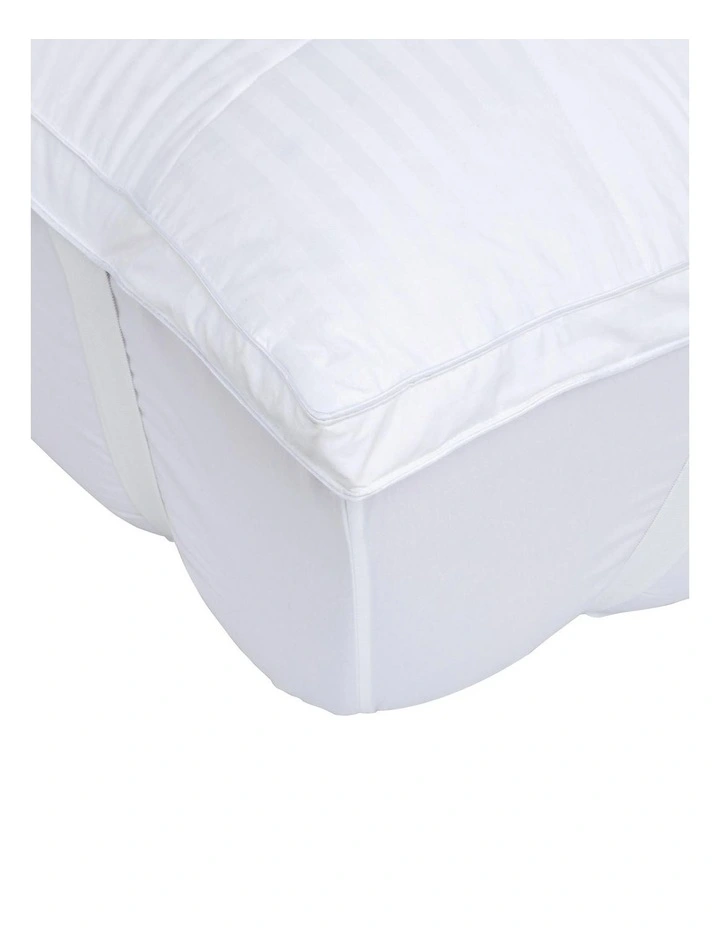 Ultimate Dream Feather & Down Bed Topper Snow 2 Ultimate Dream Feather & Down Bed Topper Snow - Image 2