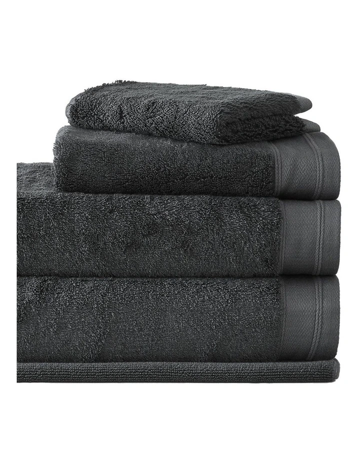 Supersoft Luxury Towel Range In Anthracite 2 Supersoft Luxury Towel Range In Anthracite - Image 2
