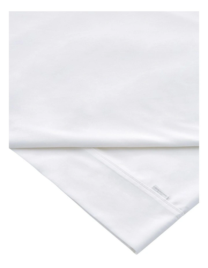 TENCEL Lyocell Fibre & Cotton Sheet Set In White 3 TENCEL Lyocell Fibre & Cotton Sheet Set In White - Image 3