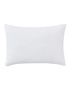 Naville Rectangle Cushion In White