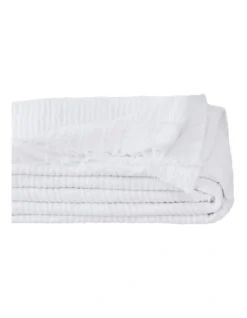 Naville Throw In White