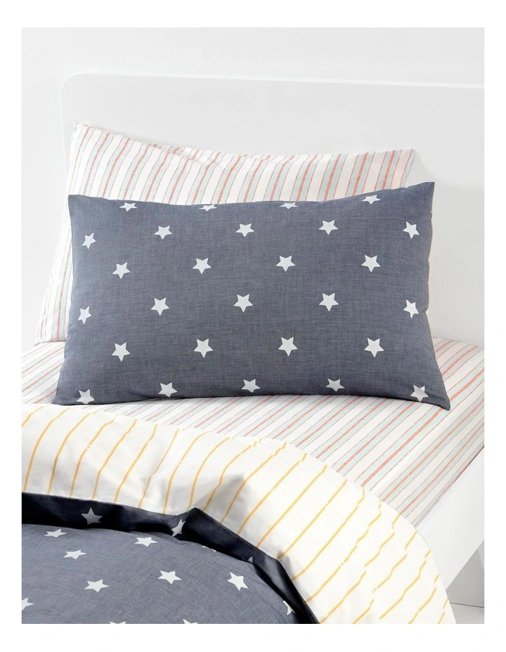 Kid's Pye Bed Linen Collection In Atlantic 1 Kid's Pye Bed Linen Collection In Atlantic