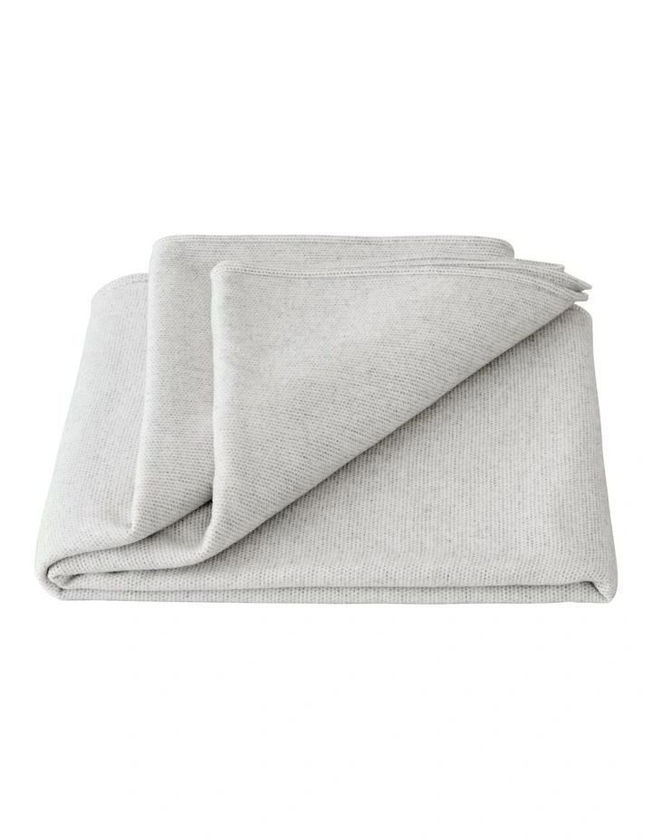 Clara Blanket In Bone 1 Clara Blanket In Bone