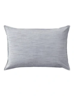 Sheridan 22 Reilly Stripe Breakfast Cushion In Atlantic
