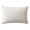 Reilly Stripe Breakfast Cushion In Dust 40cm X 60cm