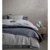 Reilly Stripe Quilt Cover Set In Atlantic