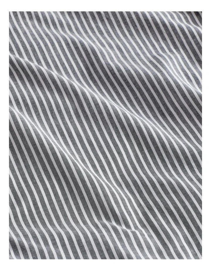 Reilly Stripe Quilt Cover Set In Atlantic 2 Reilly Stripe Quilt Cover Set In Atlantic - Image 2