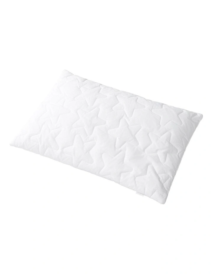 Kids Deluxe Cotton Wool Low Pillow In Snow 1 Kids Deluxe Cotton Wool Low Pillow In Snow