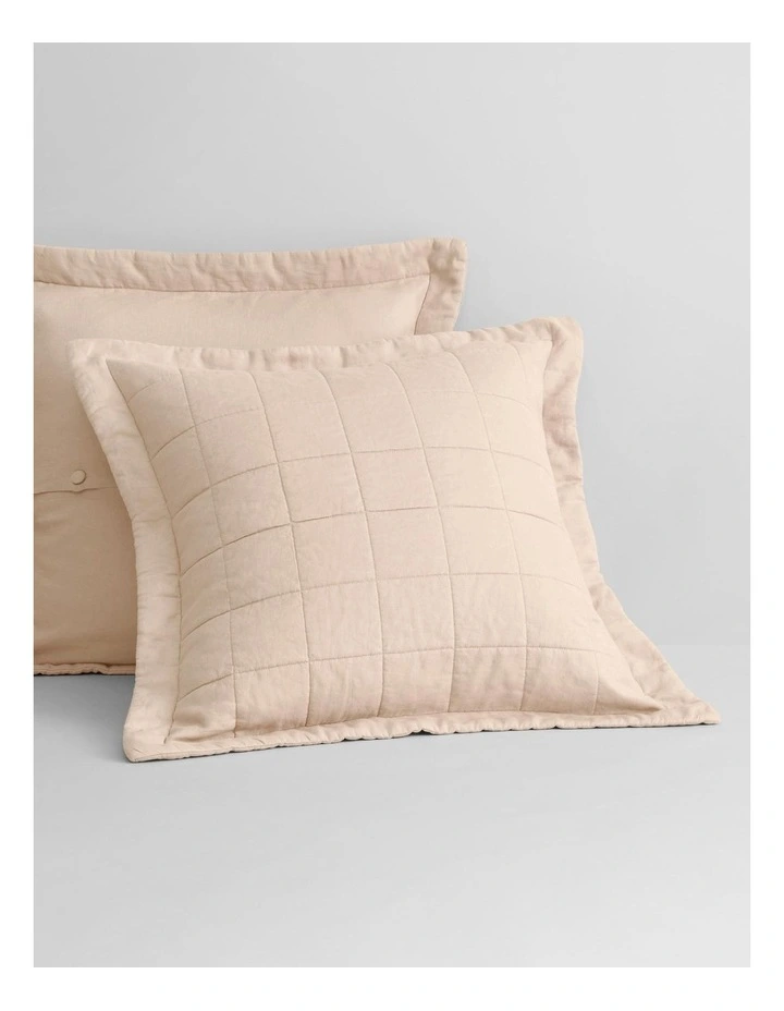 Abbotson Bedcover In Buff 4 Abbotson Bedcover In Buff - Image 4