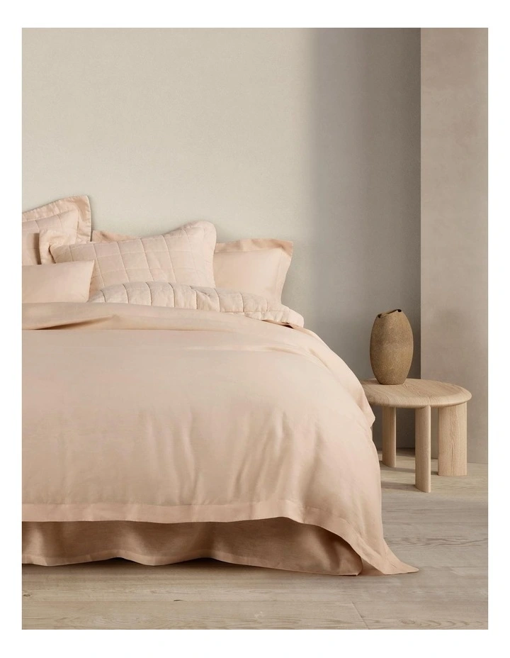 Abbotson Tailored Pillowcase Pair In Buff 2 Abbotson Tailored Pillowcase Pair In Buff - Image 2