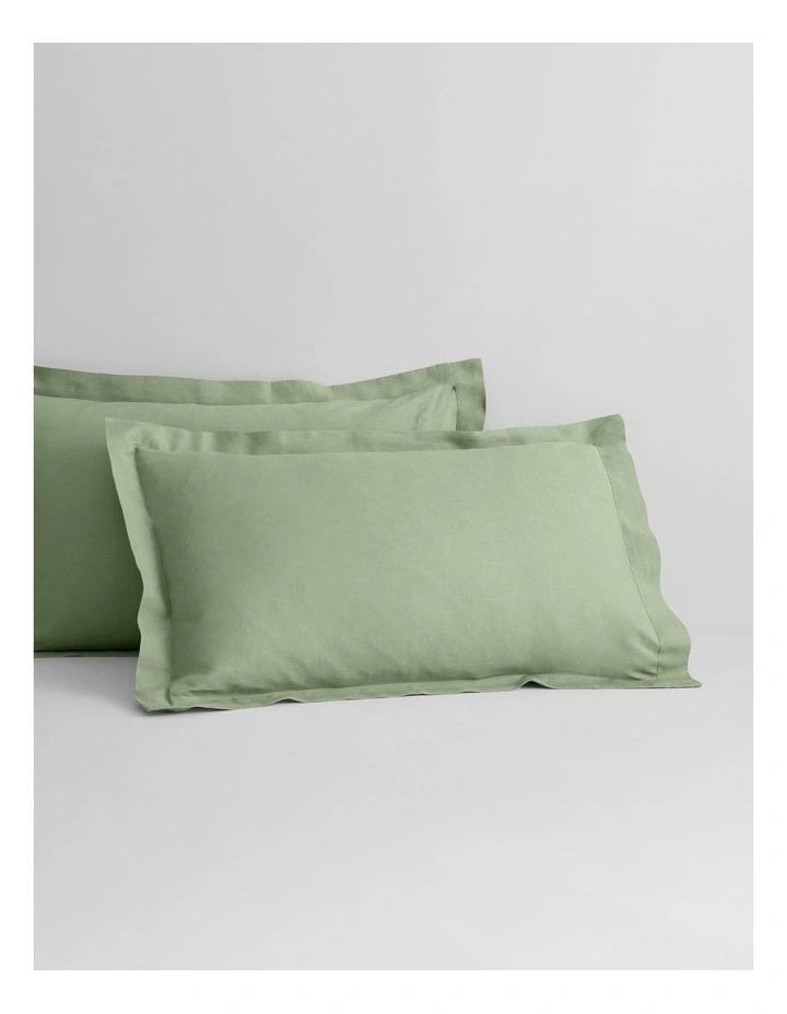 Abbotson Tailored Pillowcase Pair In Cactus 1 Abbotson Tailored Pillowcase Pair In Cactus