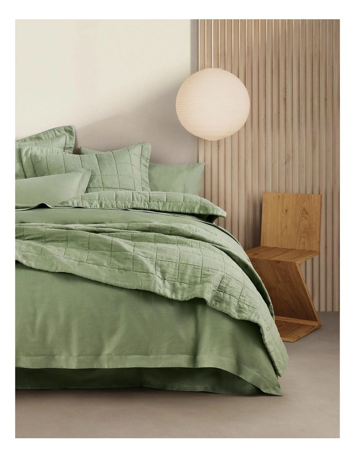 Abbotson European Sham In Cactus 2 Abbotson European Sham In Cactus - Image 2