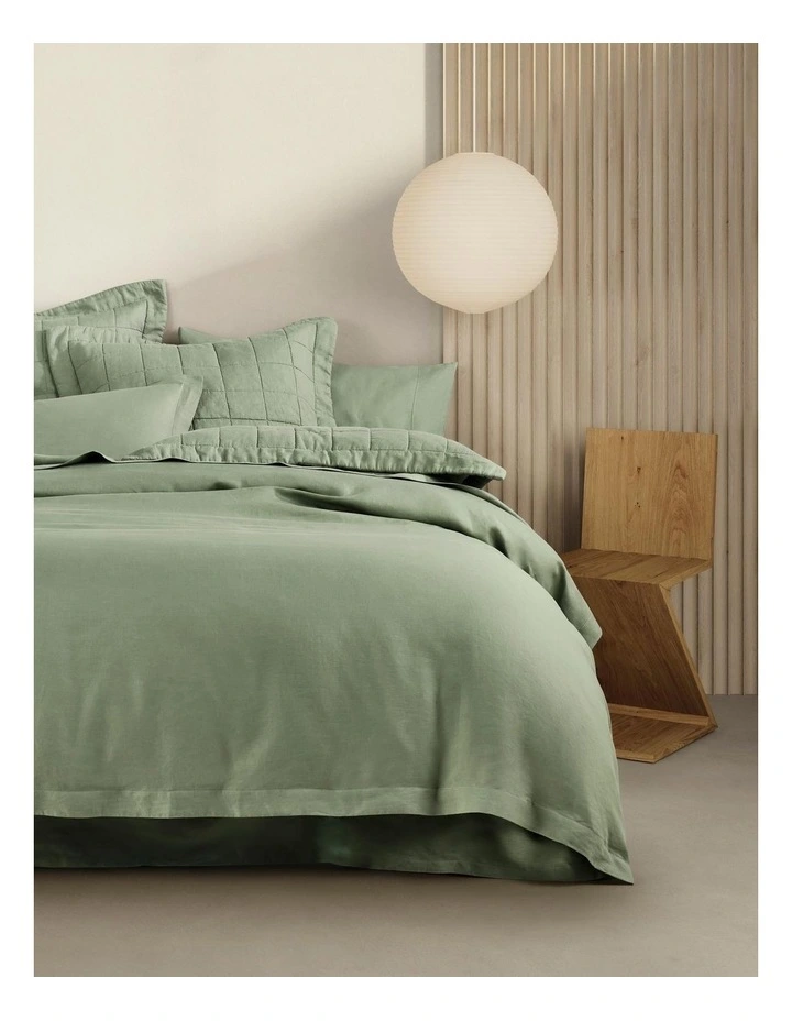 Abbotson Tailored Quilt Cover In Cactus 1 Abbotson Tailored Quilt Cover In Cactus