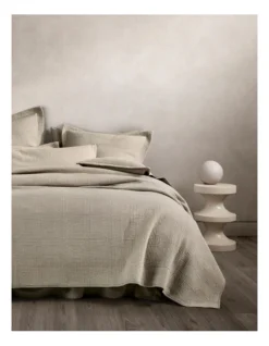 Sheridan 28 Beechwood Bedcover In Beige