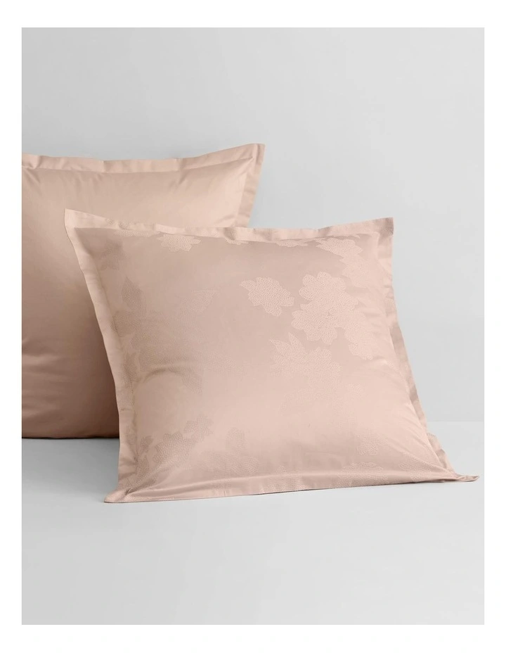 Sabal Tailored European Pillowcase In Rosewater 1 Sabal Tailored European Pillowcase In Rosewater