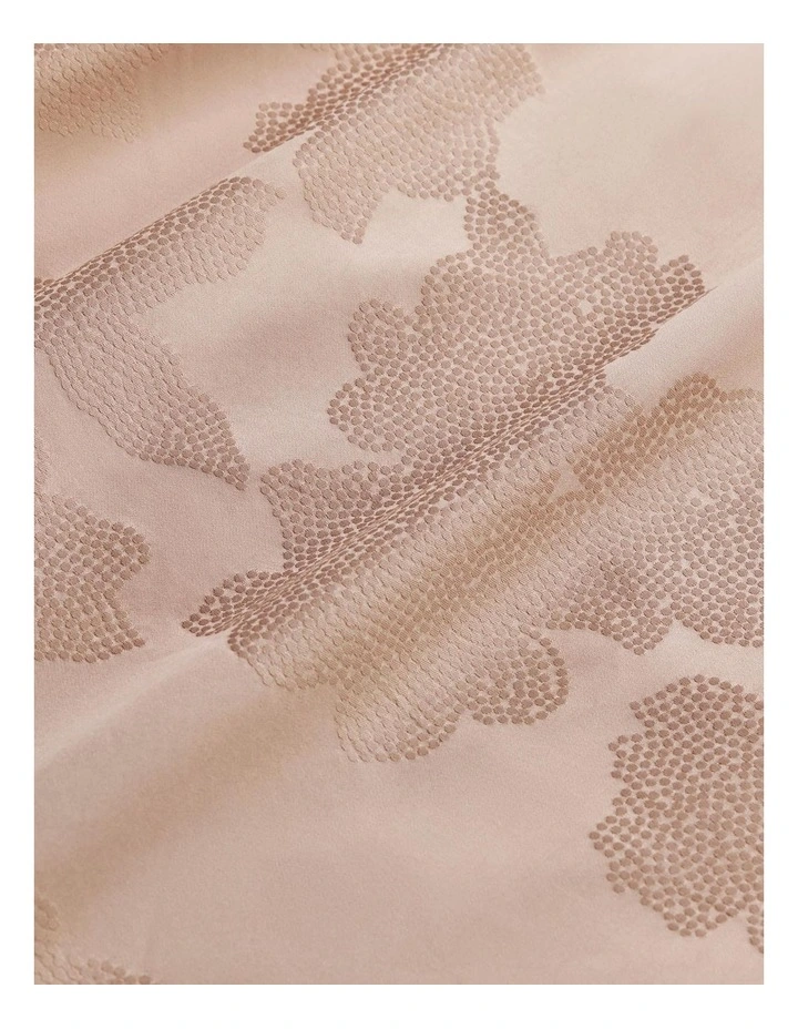 Sabal Tailored European Pillowcase In Rosewater 3 Sabal Tailored European Pillowcase In Rosewater - Image 3