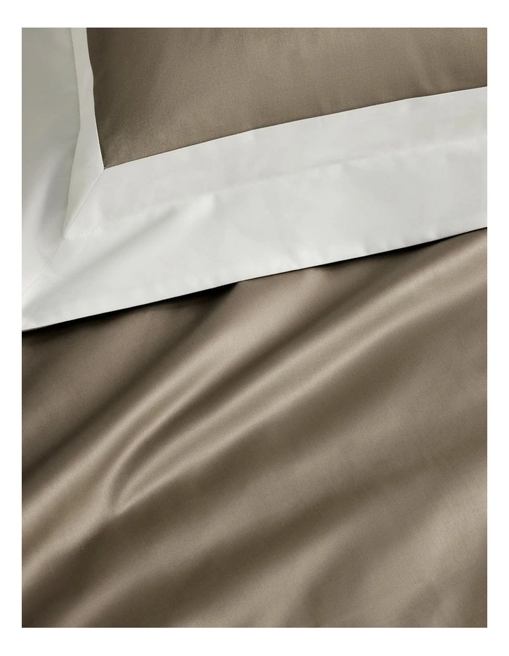 Estrel Lux Tailored European Pillowcase In Dust 3 Estrel Lux Tailored European Pillowcase In Dust - Image 3