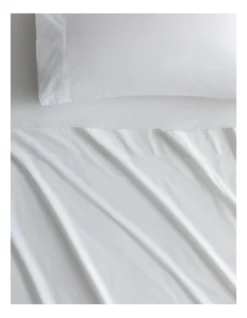 Byren Percale Sheet Set 50cm In White