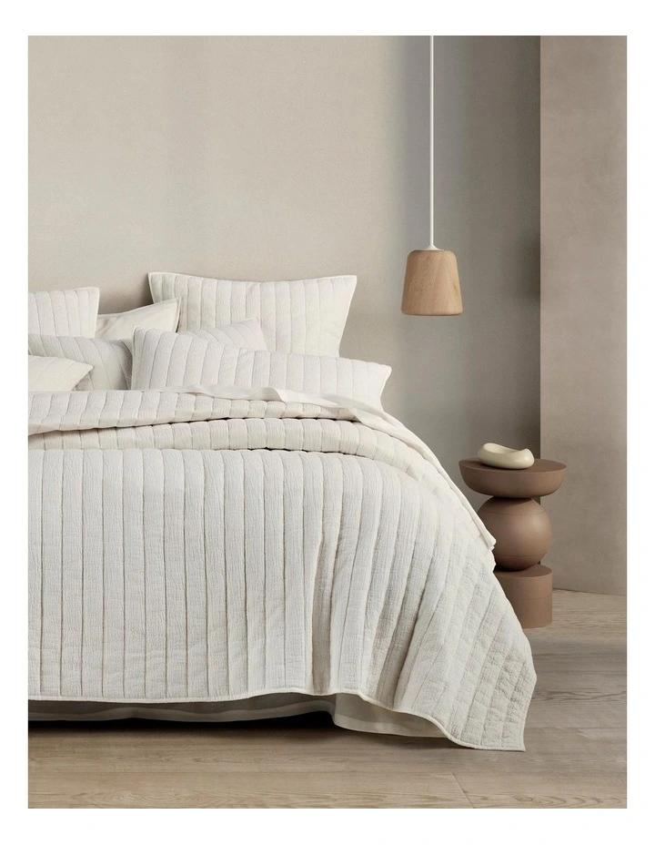 Walshe Tailored European Sham In White 2 Walshe Tailored European Sham In White - Image 2