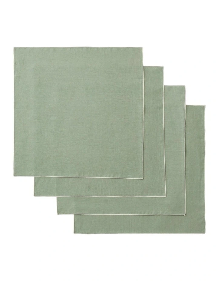 Abbotson Napkin Set Of 4 In Cactus 2 Abbotson Napkin Set Of 4 In Cactus - Image 2