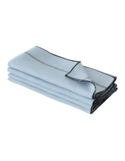 Abbotson Napkin Set Of 4 In Stripe Spa 6 Abbotson Napkin Set Of 4 In Stripe Spa -Sheridan 950062420 3 720x928