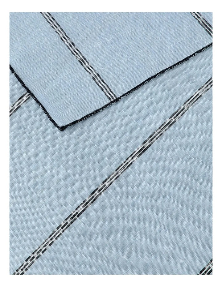 Abbotson Napkin Set Of 4 In Stripe Spa 4 Abbotson Napkin Set Of 4 In Stripe Spa - Image 4