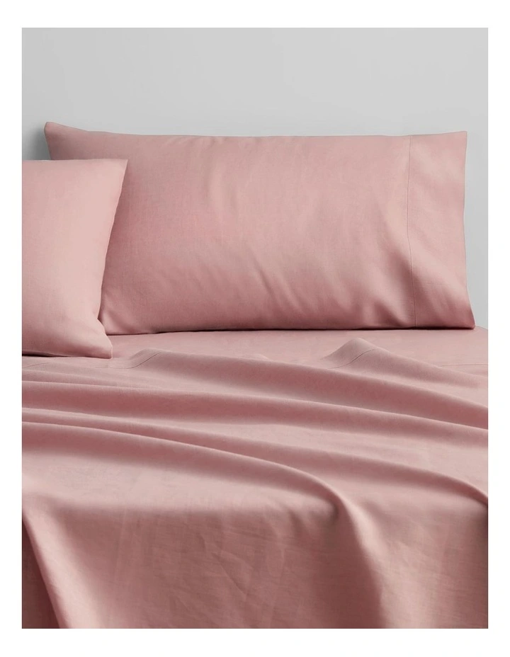 Abbotson Fitted Sheet In Cherry Blossom 2 Abbotson Fitted Sheet In Cherry Blossom - Image 2