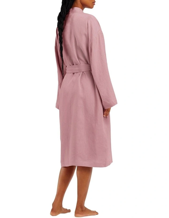 Abbotson Robe In Cherry Blossom 2 Abbotson Robe In Cherry Blossom - Image 2