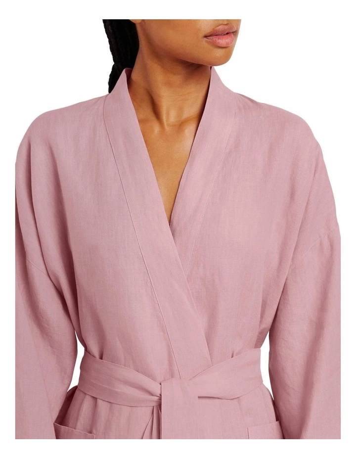 Abbotson Robe In Cherry Blossom 4 Abbotson Robe In Cherry Blossom - Image 4