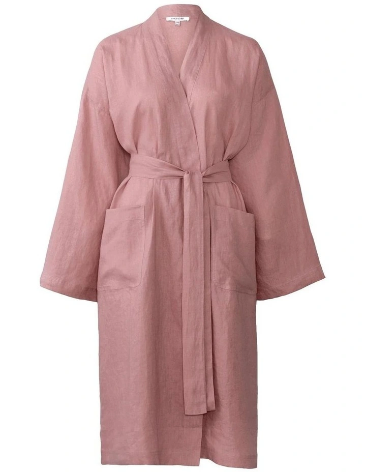 Abbotson Robe In Cherry Blossom 5 Abbotson Robe In Cherry Blossom - Image 5