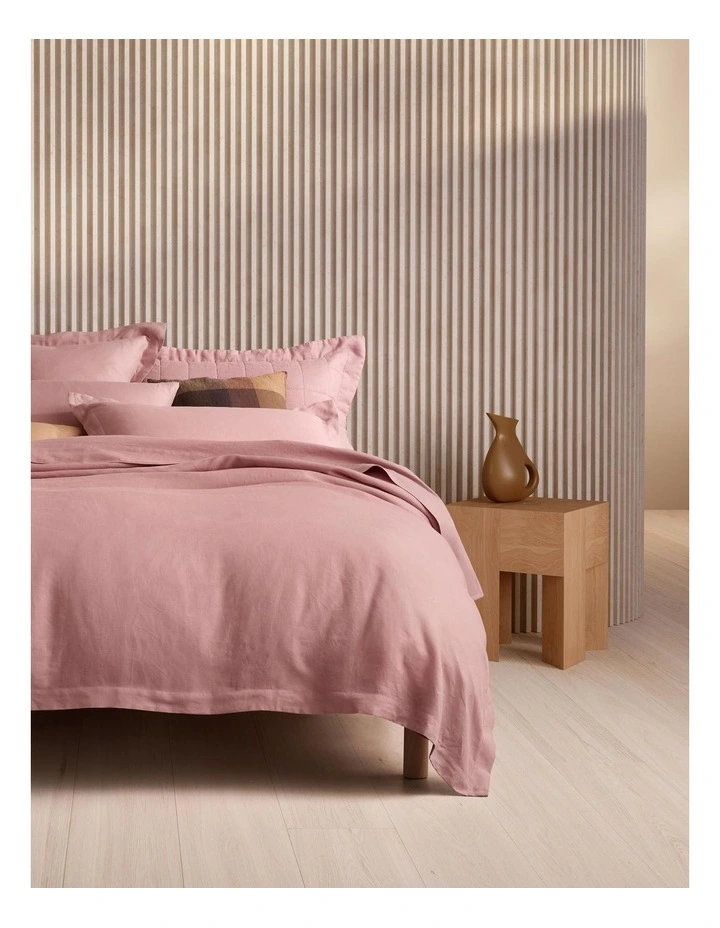 Abbotson Tailored Quilt Cover In Cherry Blossom 1 Abbotson Tailored Quilt Cover In Cherry Blossom