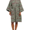 Anthe Bathrobe In Snow Pea