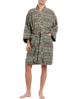 Anthe Bathrobe In Snow Pea 8 Anthe Bathrobe In Snow Pea -Sheridan 988992370 3 720x928