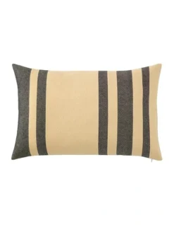 Aude Breakfast Cushion In Tan/Black