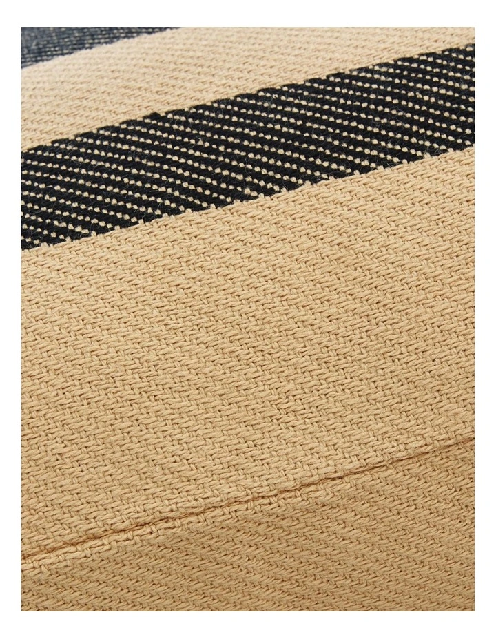 Aude Breakfast Cushion In Tan/Black 3 Aude Breakfast Cushion In Tan/Black - Image 3