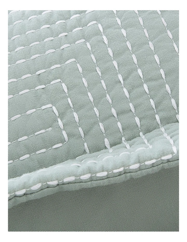 Beechwood Square Cushion In Dew 3 Beechwood Square Cushion In Dew - Image 3