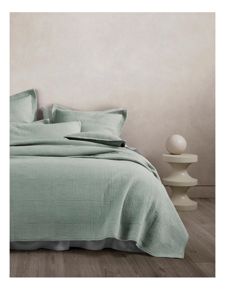 Beechwood Tailored European Sham In Dew 2 Beechwood Tailored European Sham In Dew - Image 2