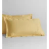 Belltana Tailored Pillowcase Pair In Soft Gold