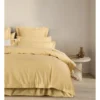 Belltana Tailored Quilt Cover In Soft Gold