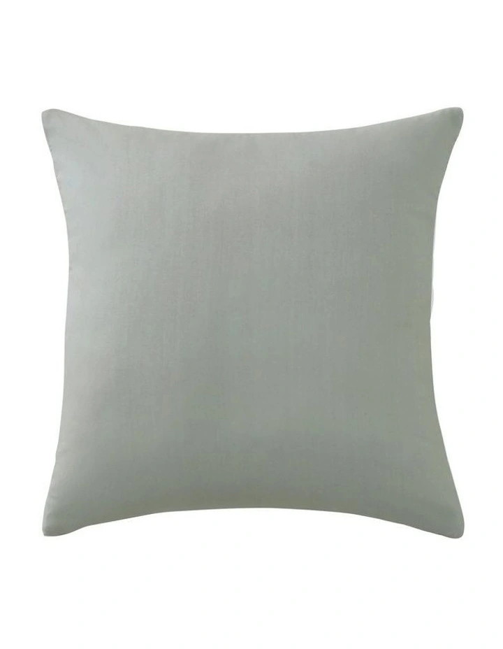 Brannen Square Cushion In Green Smoke 2 Brannen Square Cushion In Green Smoke - Image 2