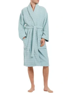 Chiswick Unisex Towelling Robe In Arctic 8 Chiswick Unisex Towelling Robe In Arctic -Sheridan 988995790 3 720x928