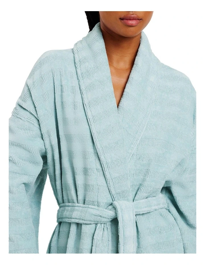 Chiswick Unisex Towelling Robe In Arctic 4 Chiswick Unisex Towelling Robe In Arctic - Image 4