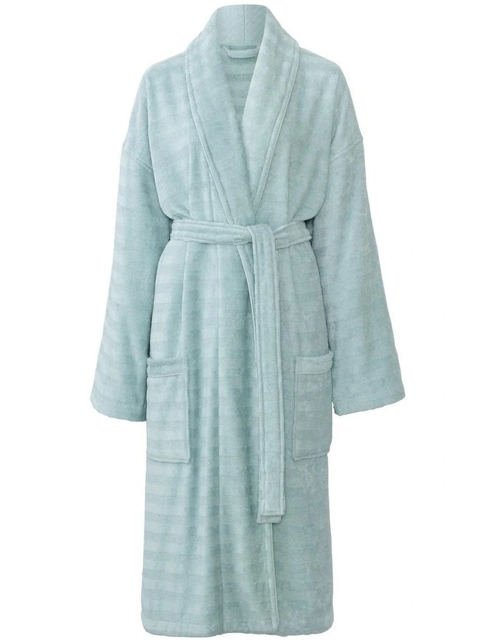 Chiswick Unisex Towelling Robe In Arctic 5 Chiswick Unisex Towelling Robe In Arctic - Image 5
