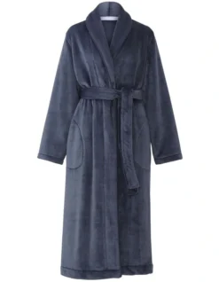 Kerrabee Plush Robe In Carbon 8 Kerrabee Plush Robe In Carbon -Sheridan 988999480 4 720x928